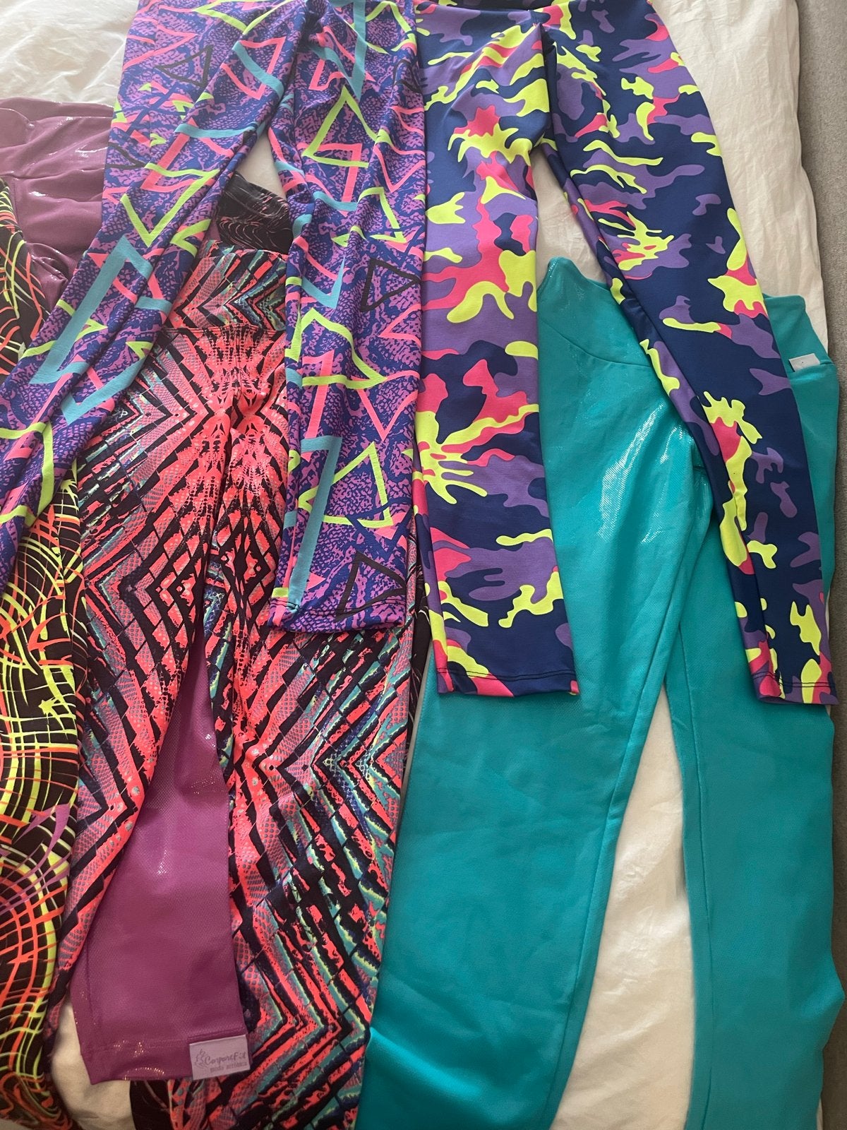 8 Sportleggings Maat S - Diverse Kleuren en Prints, Overige kleuren, Ophalen of Verzenden, Fitness of Aerobics, Maat 36 (S)