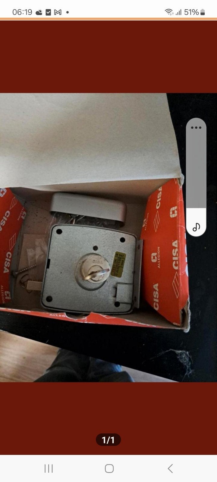 Nieuw CISA Slot - Veiligheid en Kwaliteit, Ophalen of Verzenden, Nieuw, IJzer, Slot