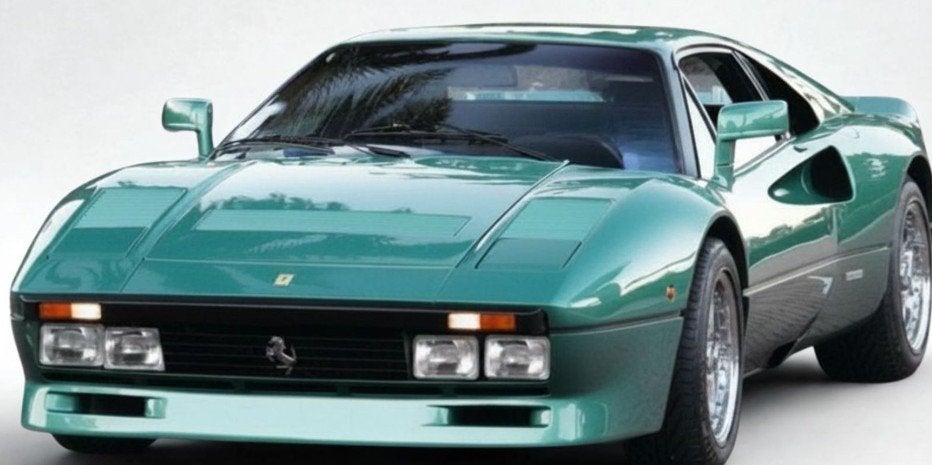 Ferrari 288 GTO Groen 1:18 P18288F BBR PRE-ORDER