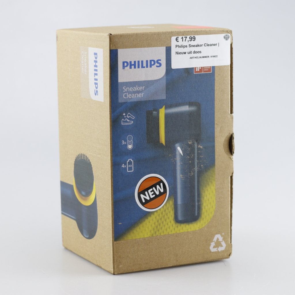 Philips Sneaker Cleaner | Nieuw uit doos, Philips, Gebruikt, Support@philips.com, Philips Center
Amstelplein 2
1096 BC Amsterdam
Netherlands