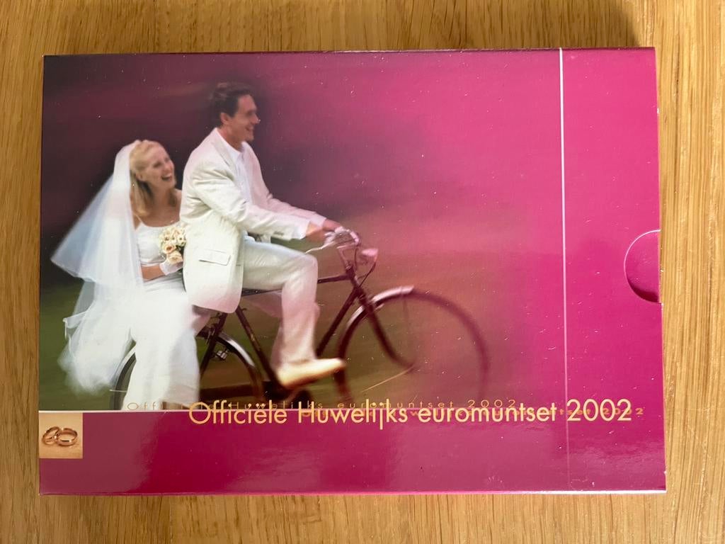 Huwelijks euromuntenset 2002., Ophalen of Verzenden, Setje, Geboorte of Huwelijk