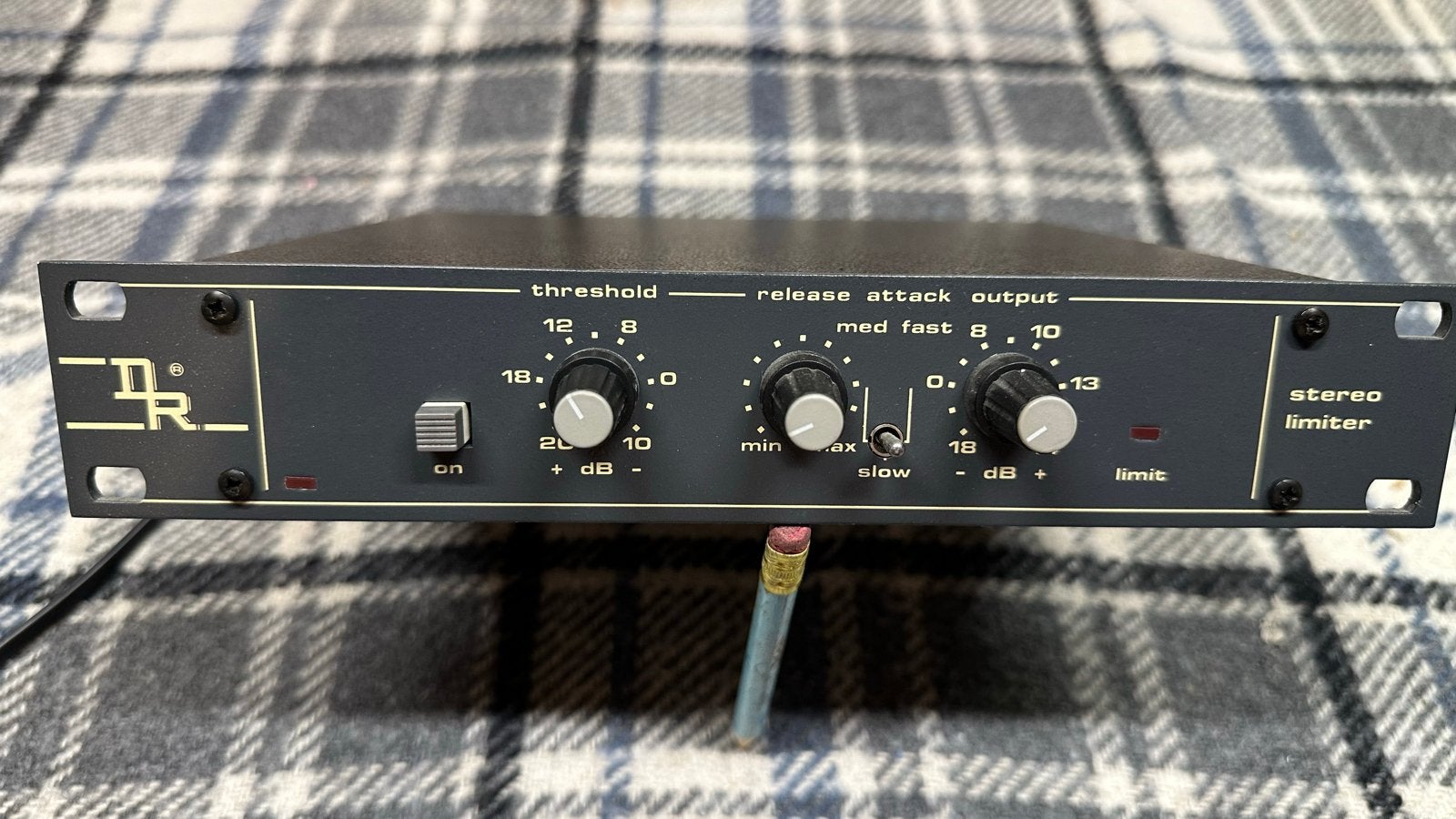 DR Stereo Limiter - Professionele Audio Processor, Overige merken, Ophalen of Verzenden, Minder dan 60 watt, Gebruikt