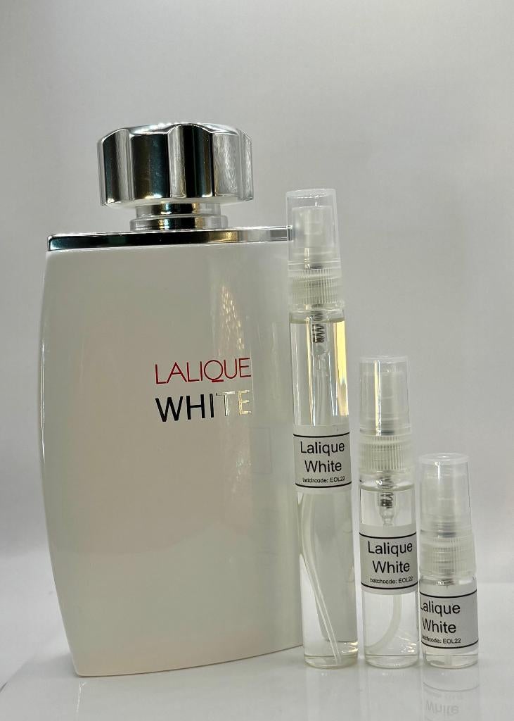 Lalique - White parfum sample | decant 2ml-10ml, Verzenden, Nieuw