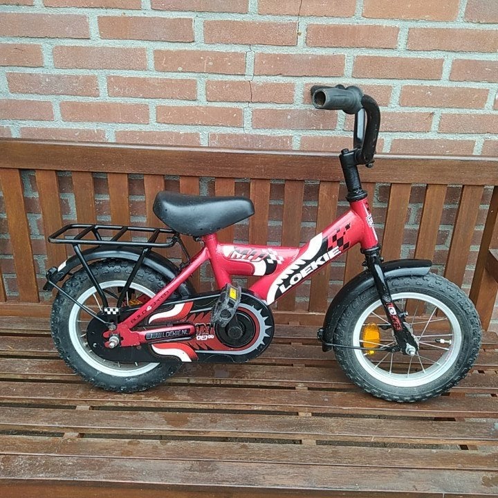 12 inch Loekie met zijwieltjes, Ophalen, Gebruikt, Minder dan 16 inch, Zijwieltjes