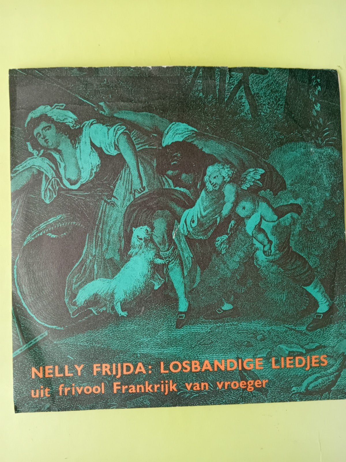 Nelly Frijda: Losbandige Liedjes uit frivool Frankrijk, Cd's en Dvd's, Gebruikt, 7 inch, Ophalen of Verzenden, Levenslied of Smartlap