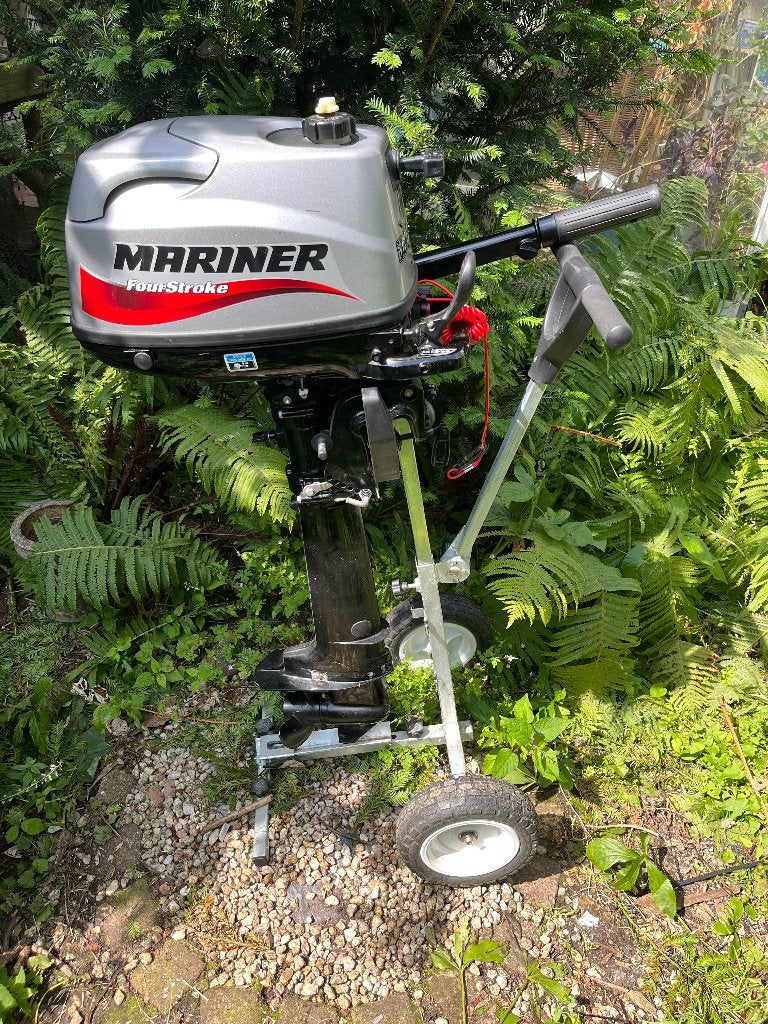 Mariner FourStroke buitenboordmotor met 4 pk, langstaart, Watersport en Boten, Buiten- en Binnenboordmotoren, Ophalen, Binnenboordmotor