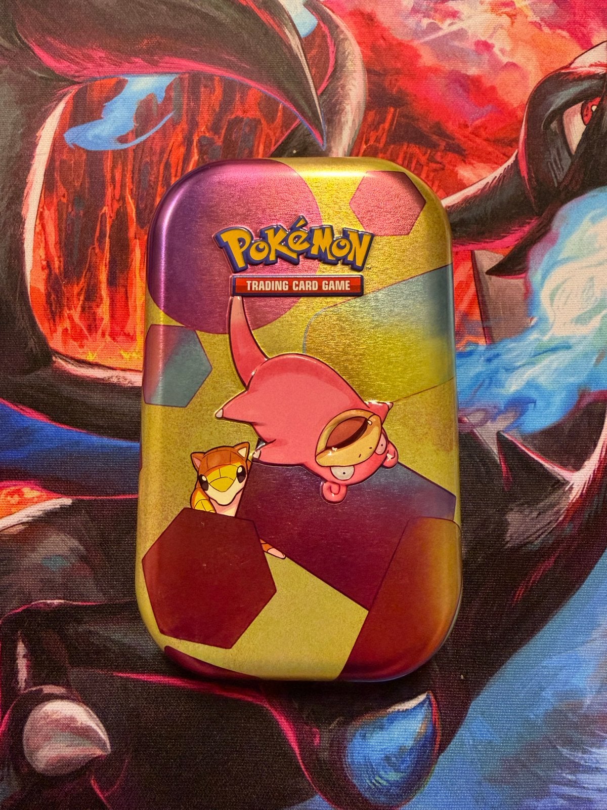 Pokémon Trading Card Game Mini Tin - Slowpoke, Ophalen of Verzenden, Zo goed als nieuw, Overige typen