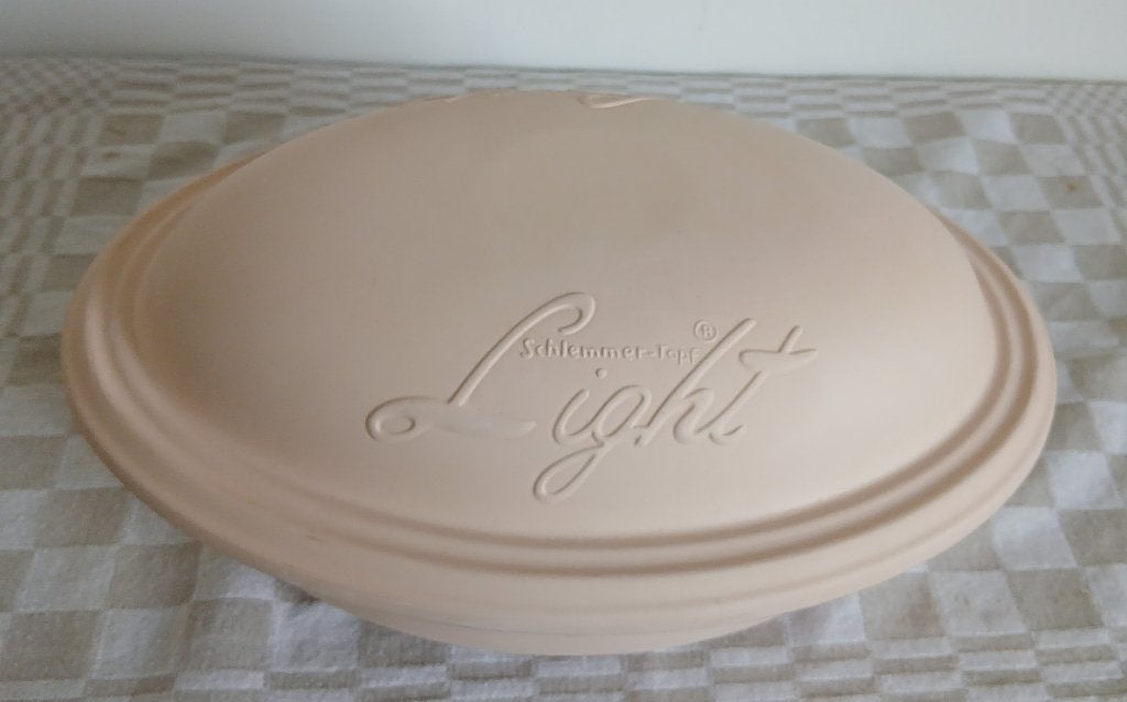 Scheurich Schlemmer-Topp Light Romertopf, Braadpan, Met deksel, Nieuw, Ophalen of Verzenden