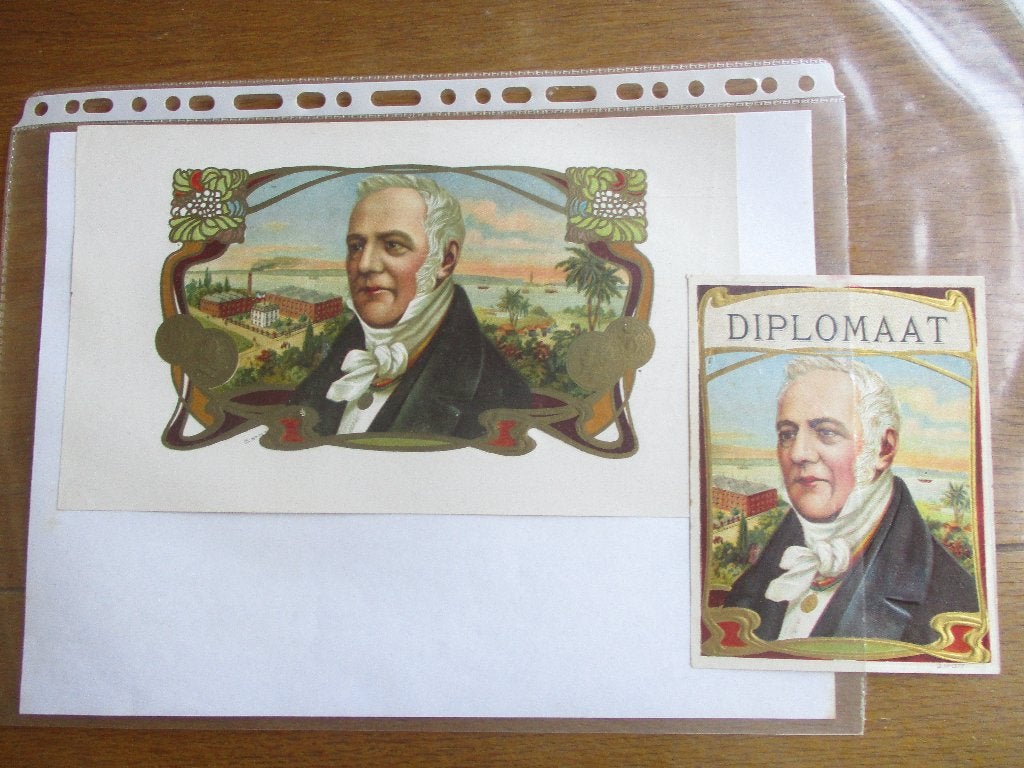 Sigarenbandjes/Kistetiketten, Verzenden, Zo goed als nieuw, Sigarenbandjes