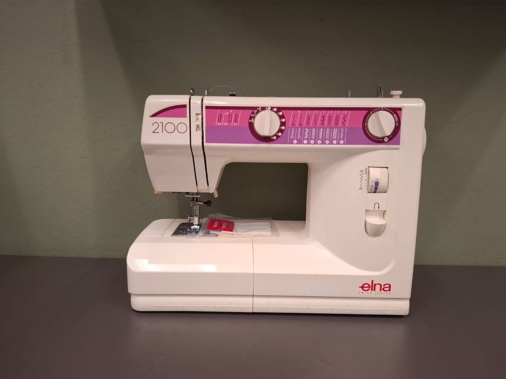 Elna(Janome) type 2100, Ophalen of Verzenden, Gebruikt, Naaimachine, Overige merken