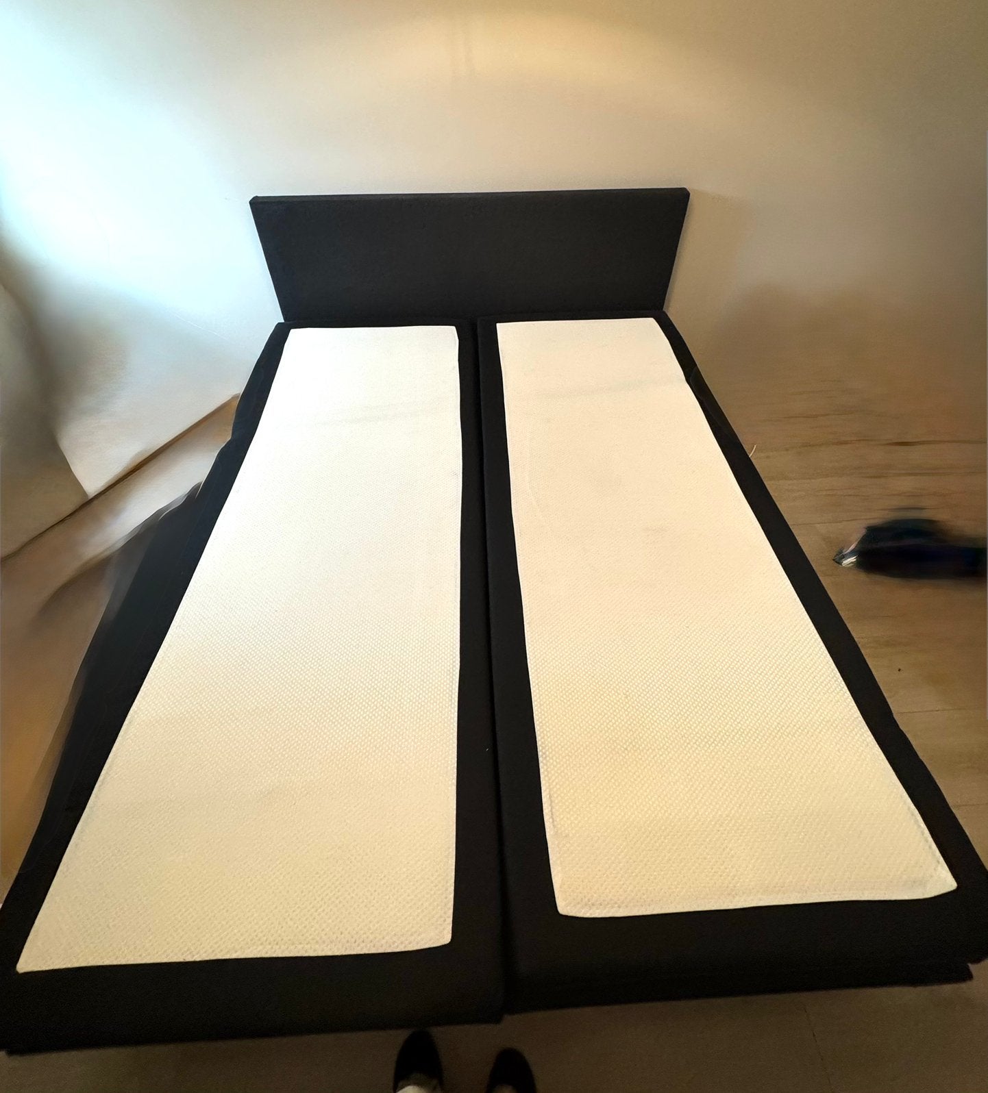 Boxspring 180x220, Ophalen, Gebruikt, Tweepersoons, 180 cm