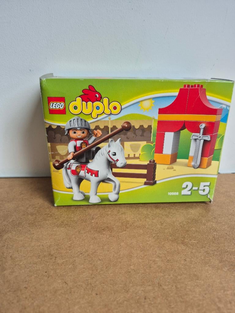 Duplo 10568 ridder en paard, Ophalen of Verzenden, Zo goed als nieuw, Complete set, Duplo