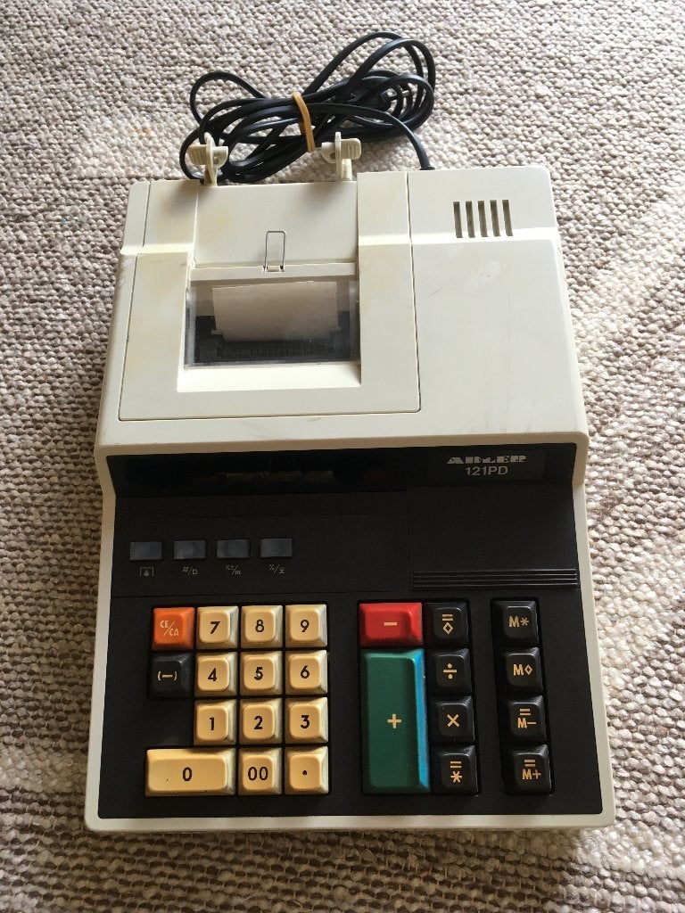 adler 121pd telmachine rekenmachine, Ophalen of Verzenden