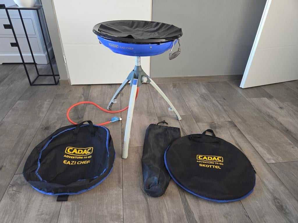Cadac Eazi Chef Skottelbraai met accessoires, Ophalen, Gebruikt