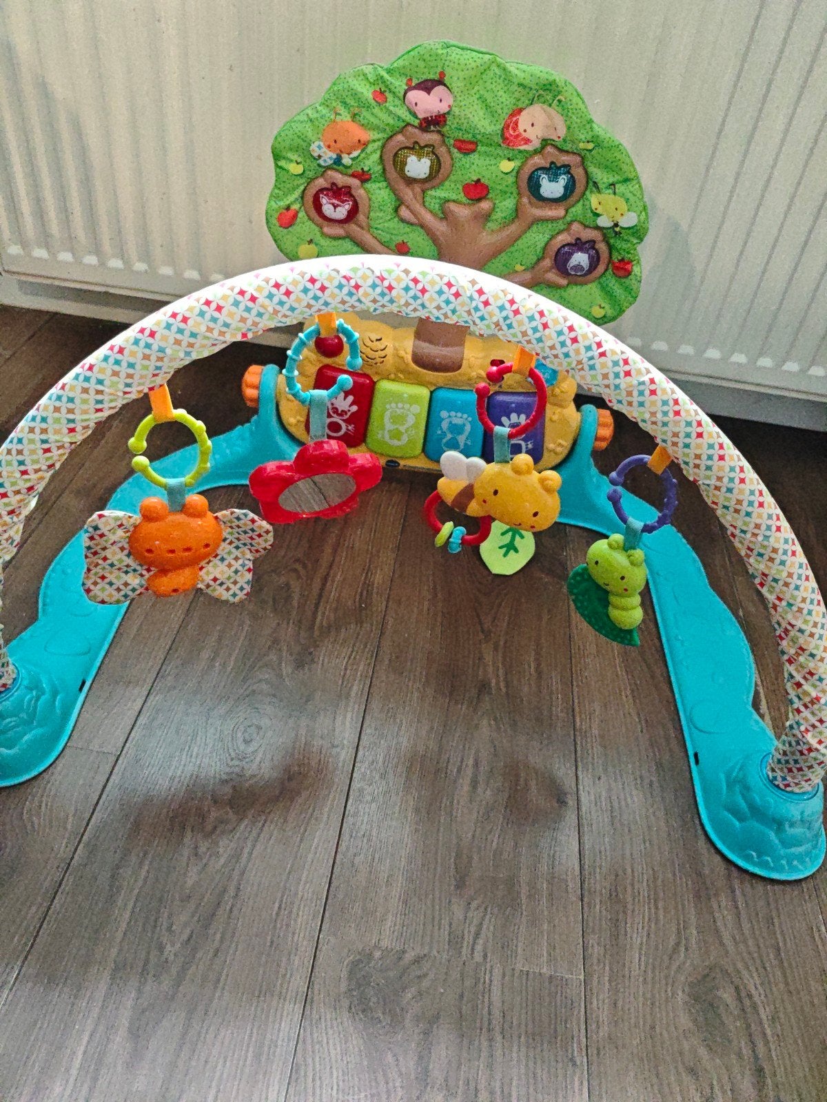 Babygym vtech met geluid, Kinderen en Baby's, Speelgoed | Babyspeelgoed, Ophalen, Gebruikt, Speelkleed, Met geluid
