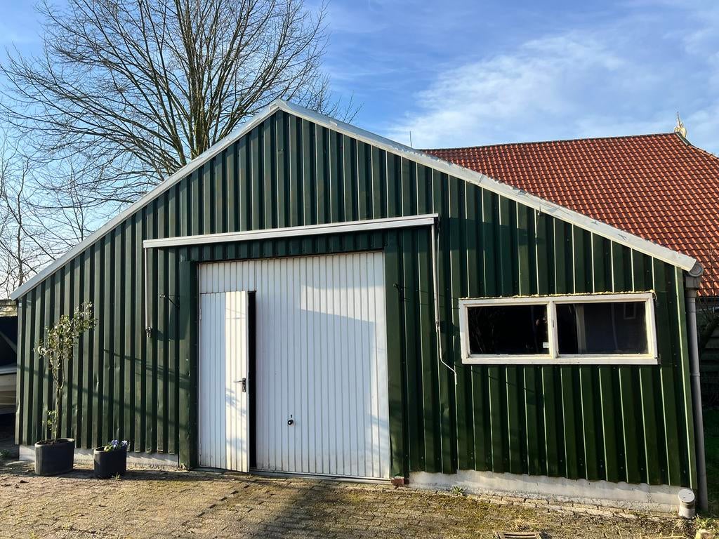 Schuur loods opslag 800x700, Doe-het-zelf en Verbouw, Platen en Panelen, Ophalen, Gebruikt, Overige materialen