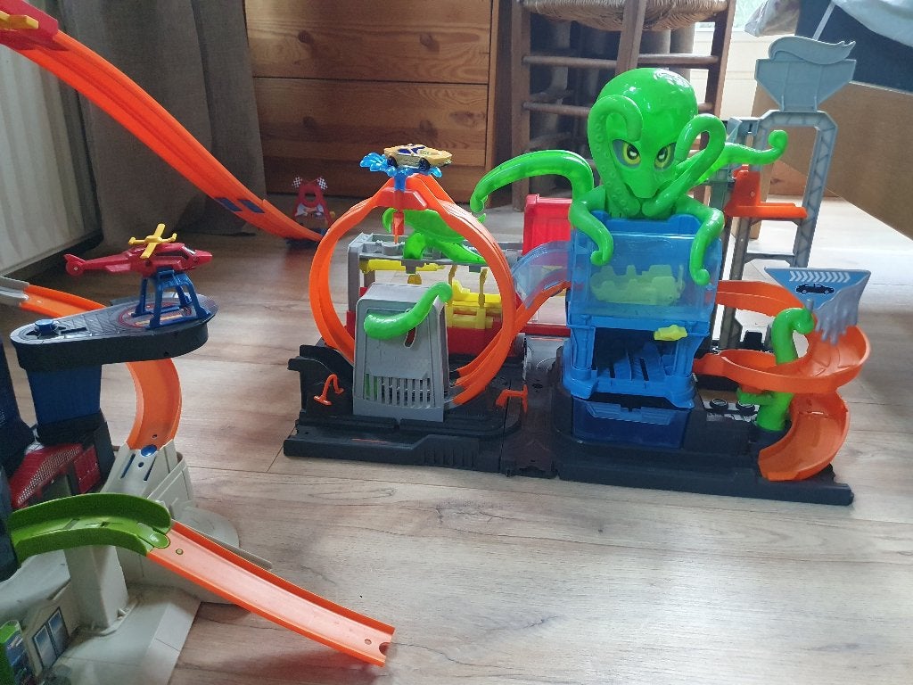 Hot wheels ultimate garage, Ophalen, Gebruikt, Handmatig, Hot Wheels