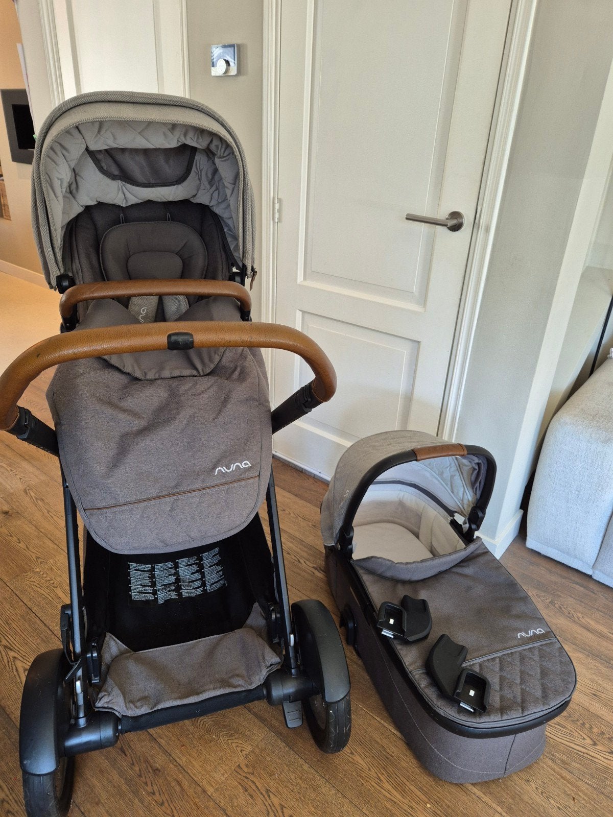 Nuna Demi Grow kinderwagen, Kinderen en Baby's, Ophalen, Gebruikt, Overige merken