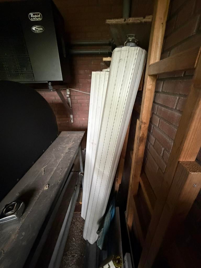 Electrische (inbouw) rolluiken 3 stuks 184 breed en 260 hoog, Ophalen, Gebruikt, Minder dan 50 watt