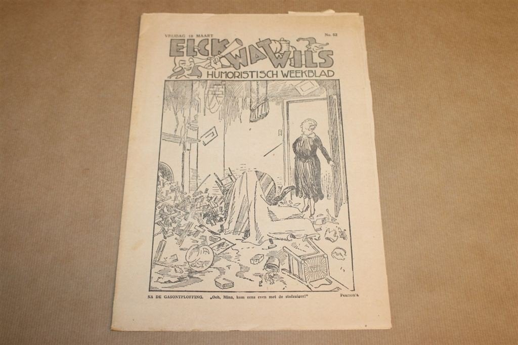 Elck wat wils - Humoristisch weekblad - 1938 !!, Ophalen of Verzenden, 1920 tot 1940, Knipsel(s)
