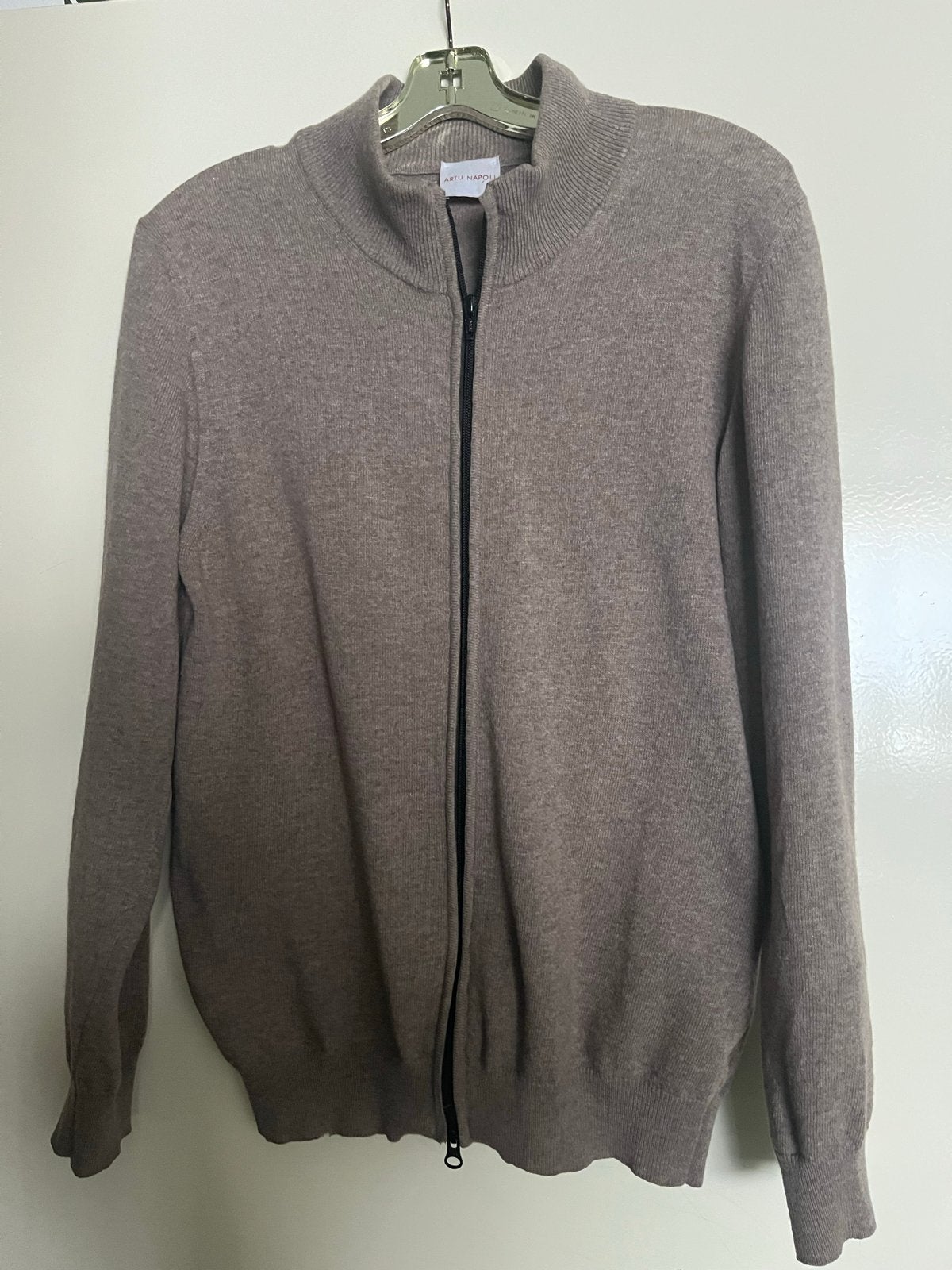 Heren vest Artu Napoli 100% wol - maat M, Ophalen of Verzenden, Zo goed als nieuw, Maat 48/50 (M), Beige