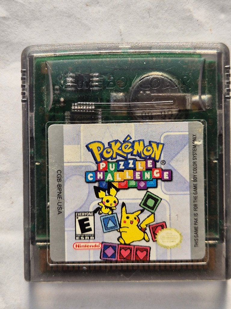 POKEMON puzzle challenge, Spelcomputers en Games, Games | Nintendo Game Boy, Gebruikt, 1 speler, Racen en Vliegen, Ophalen of Verzenden