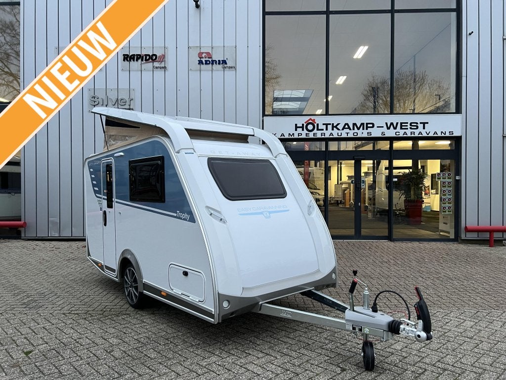 Easy Caravanning GetAway Trophy Limited Edition, Overige merken, Tot en met 2, Treinzit, 2 aparte bedden