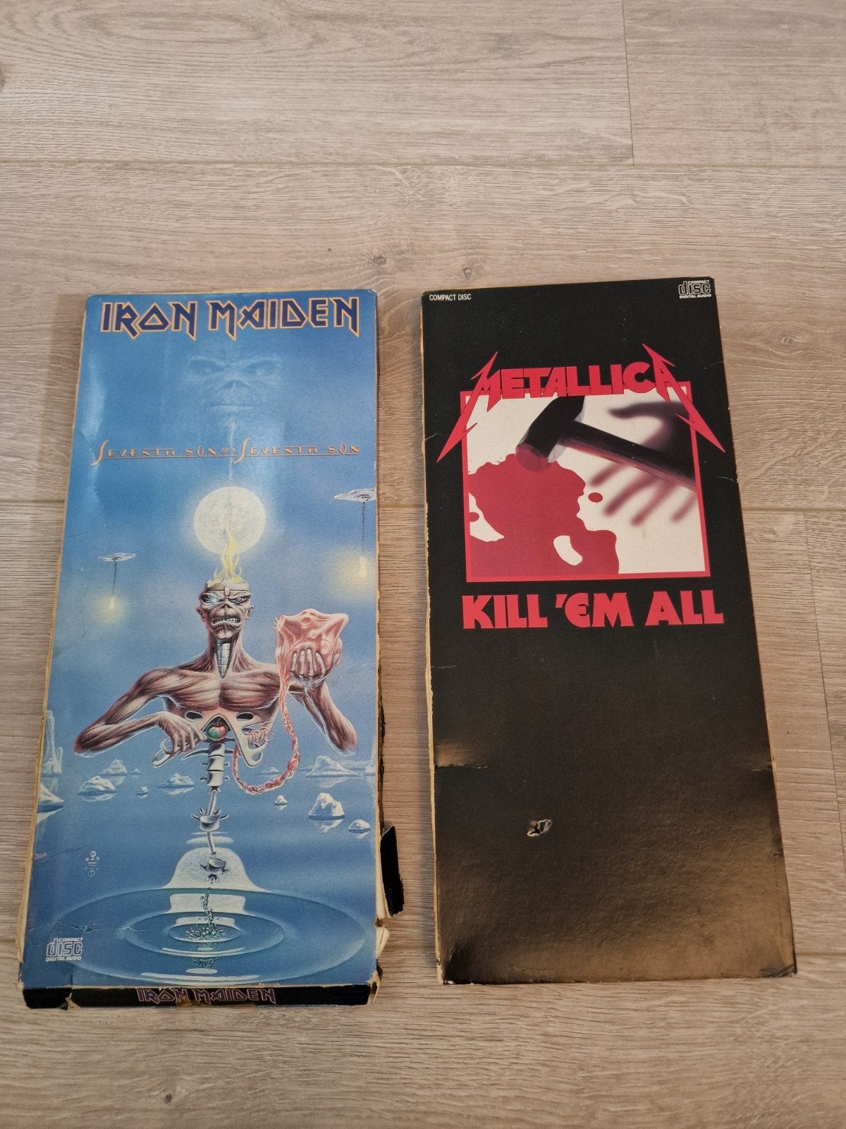 Longboxen Metallica en Iron Maiden, Ophalen of Verzenden, Zo goed als nieuw