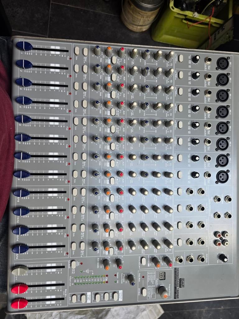 DAP Audio SessionMix 16DSP Mengpaneel, Muziek en Instrumenten, Mengpanelen, Gebruikt, 10 tot 20 kanalen, Microfooningang, Ophalen of Verzenden