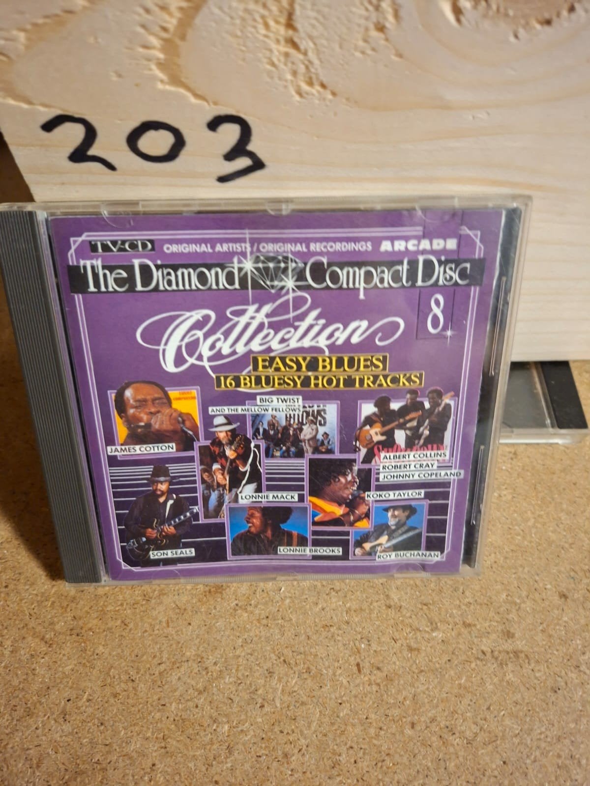 The Diamond Compact Disc Collection 8: Easy Blues CD, Cd's en Dvd's, Ophalen of Verzenden, Gebruikt, Blues, Verzamelalbum