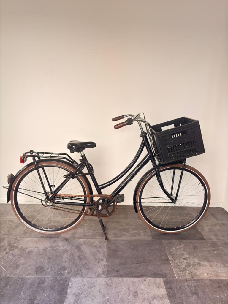 Damesfiets, Ophalen, Terugtraprem, Gebruikt, 47 tot 50 cm