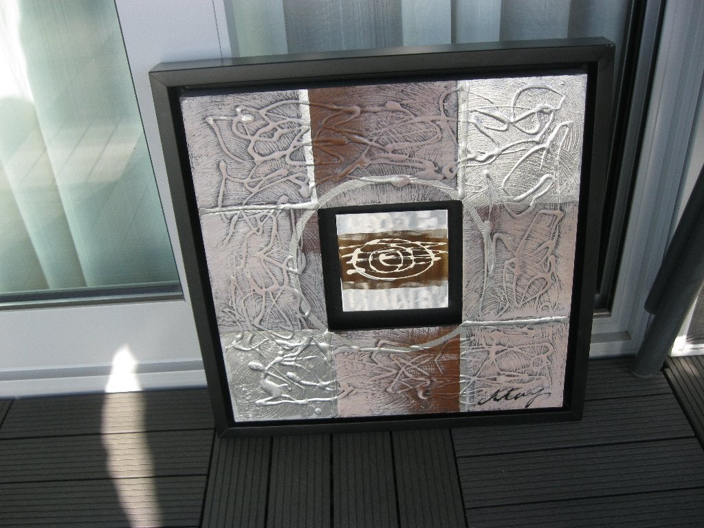 schilderij / prachtig / uniek, Ophalen, Expressionistisch, Metaal, Overige onderwerpen