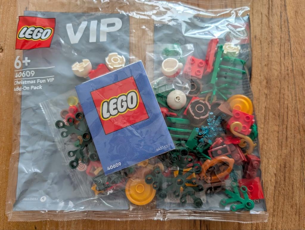 Lego vip polybag 40609 Christmas Fun, Kinderen en Baby's, Speelgoed | Duplo en Lego, Ophalen of Verzenden, Nieuw, Lego