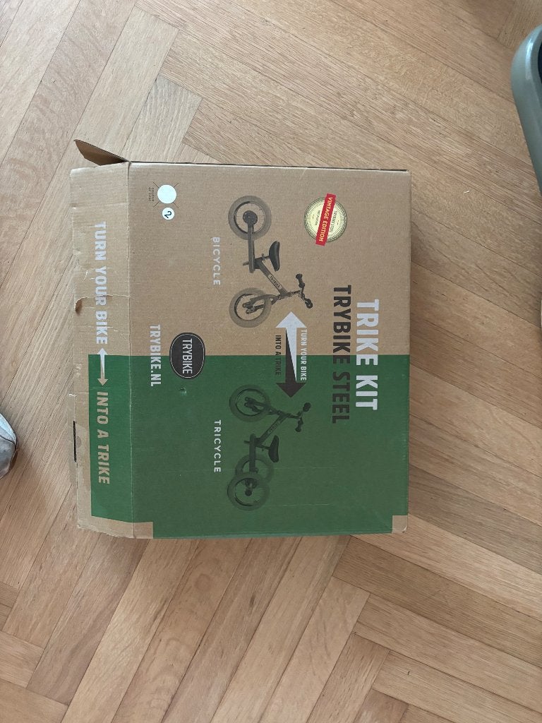 Trybike set voor extra wiel, Fietsen en Brommers, Ophalen, Minder dan 16 inch