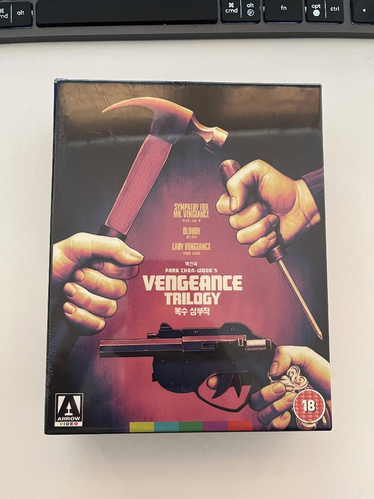 Vengeance Trilogy blu-ray boxset (Arrow Video) [OOP, Sealed], Ophalen of Verzenden, Nieuw in verpakking, Horror, Boxset