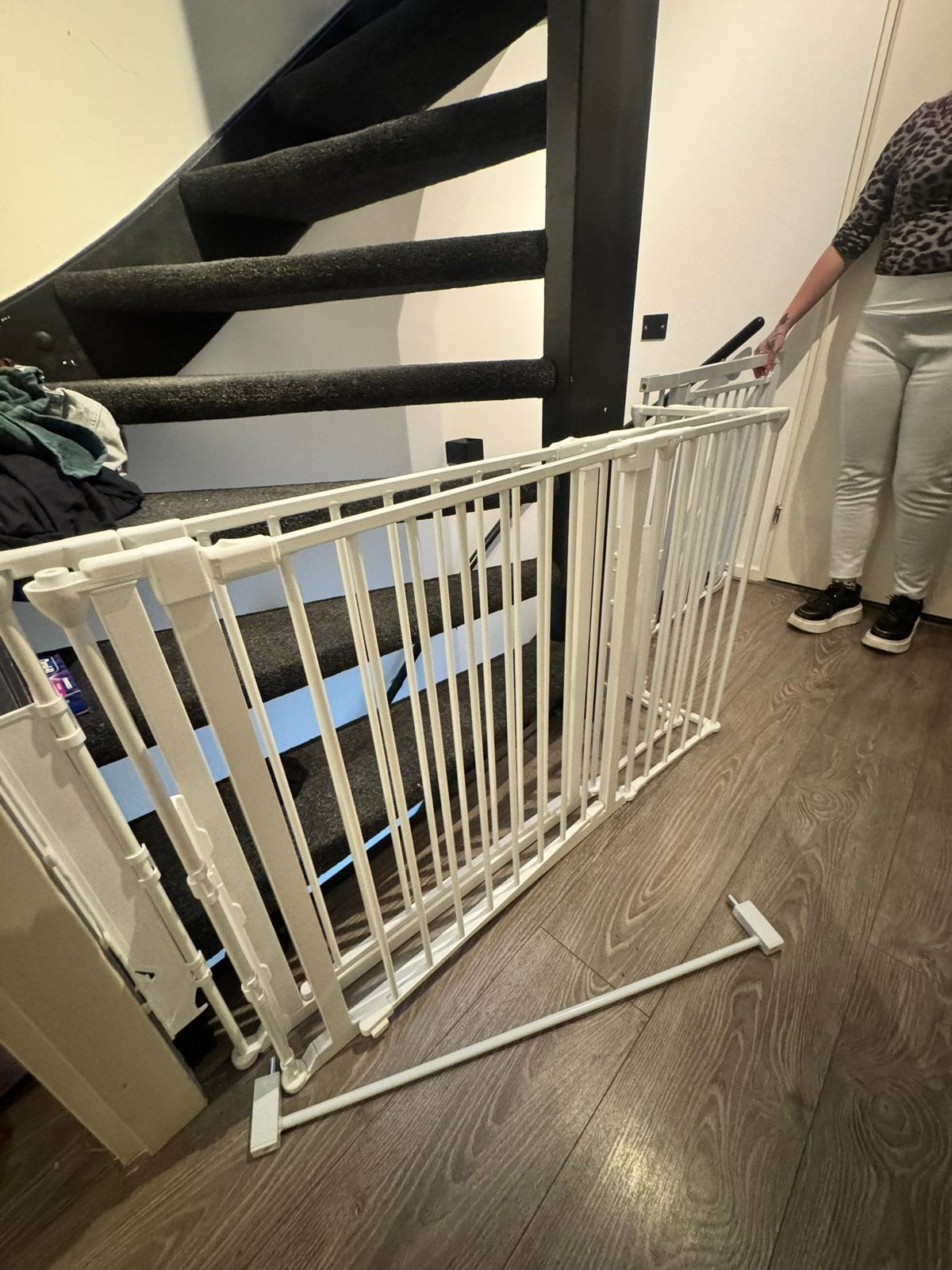 2x Traphek babydan flex + 1x traphek flexifit, Kinderen en Baby's, Ophalen, Zo goed als nieuw, Metaal of IJzer, 115 cm of meer