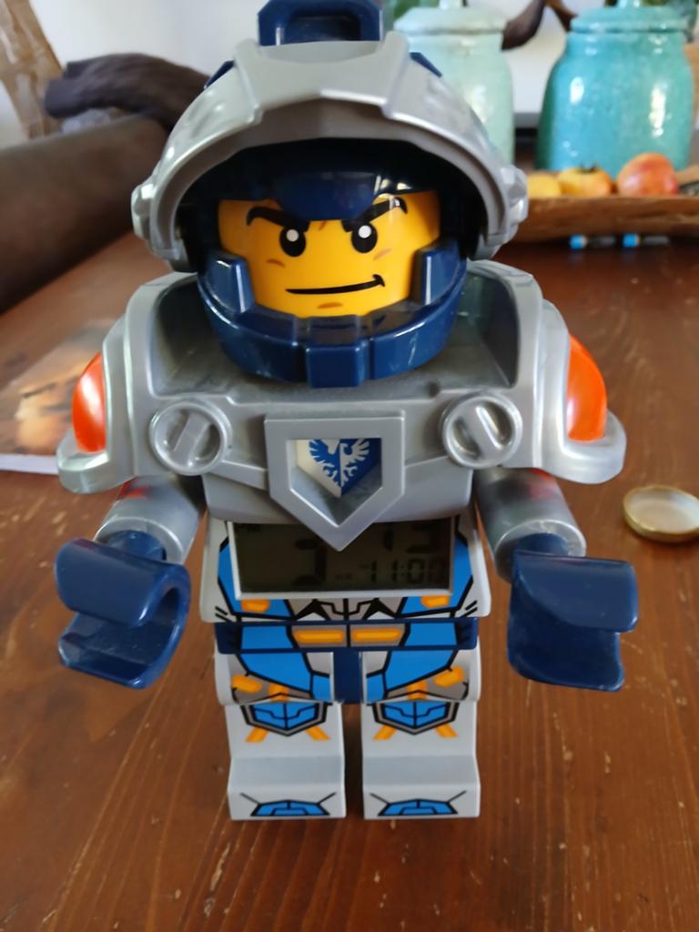 lego ridder wekker, Ophalen of Verzenden, Gebruikt