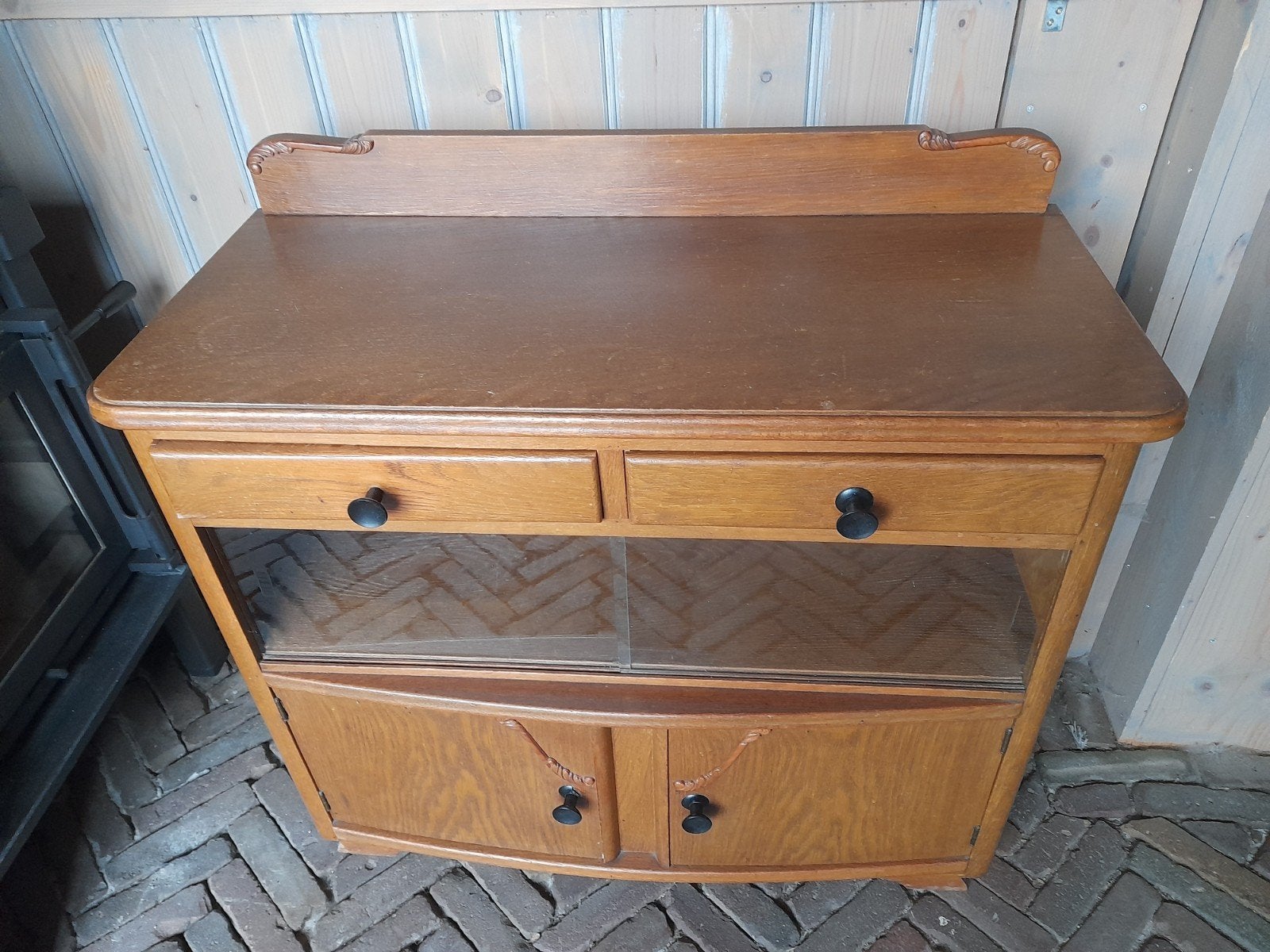 Vintage kastje, Ophalen