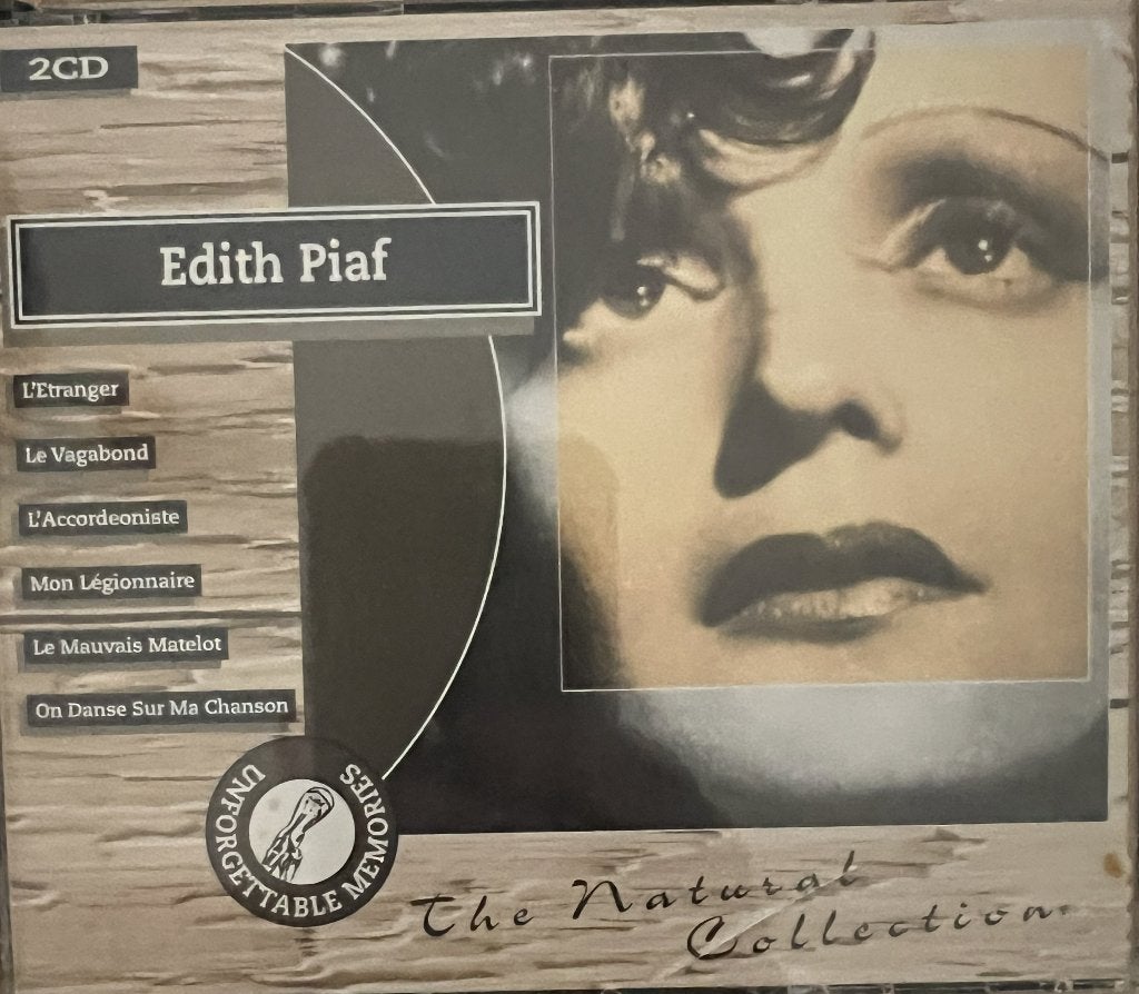 Edith Piaf - The Natural Collection (2CD), Gebruikt, Pop, Ophalen of Verzenden, Verzamelalbum