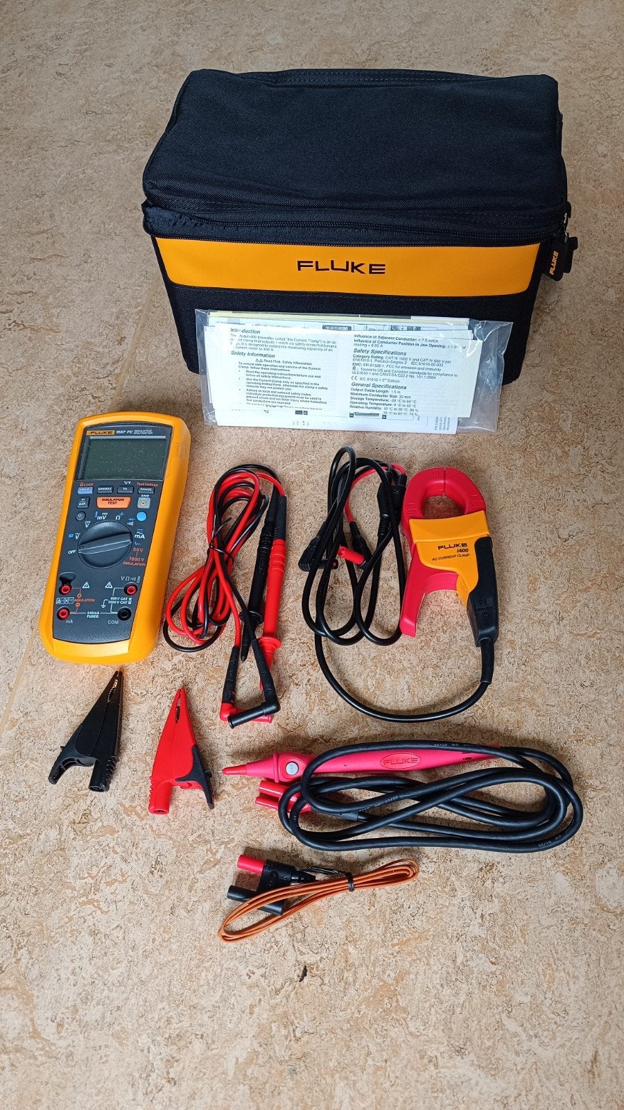 Fluke 1587/i400 isolatiemultimeter / isolation multimeter, Ophalen of Verzenden, Multimeter