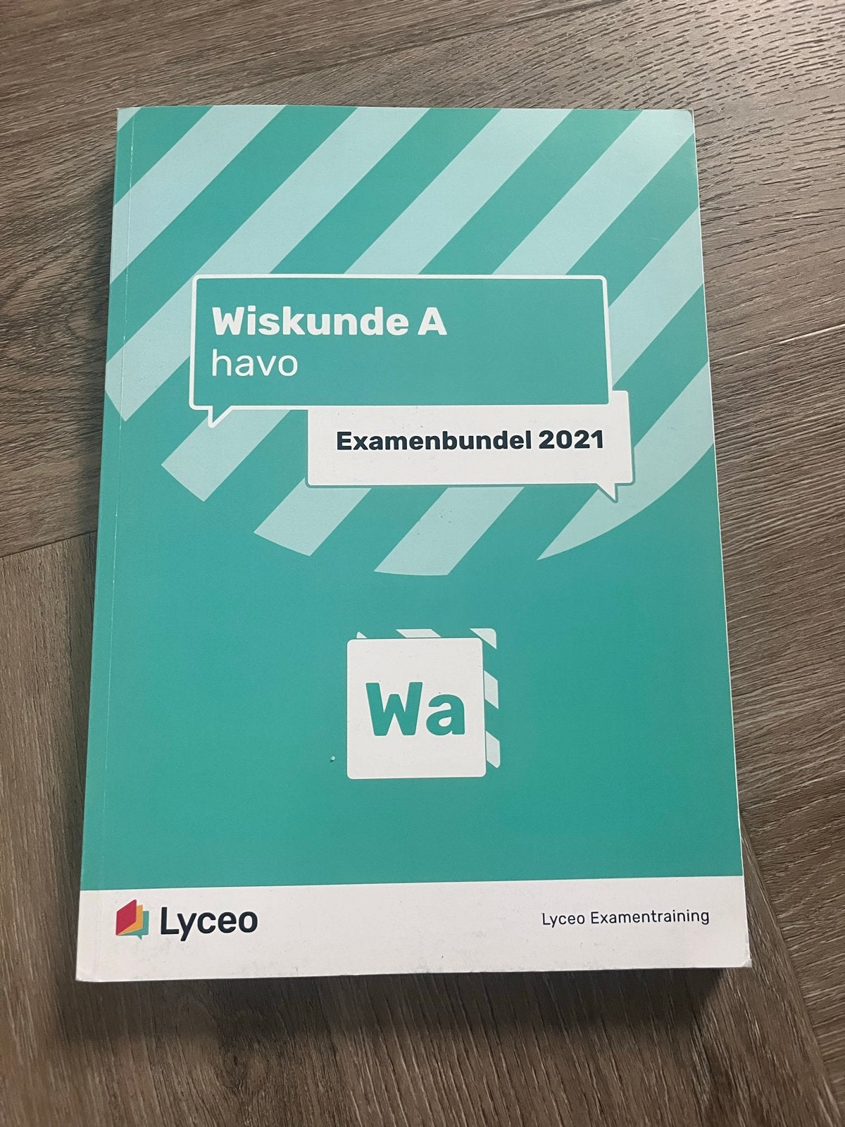 Examenbundel Wiskunde A HAVO 2021 Lyceo, Ophalen of Verzenden, Nieuw, HAVO, Wiskunde A