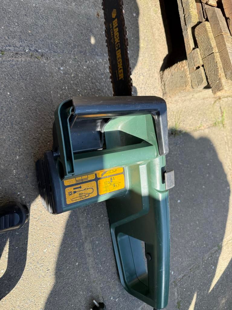 Black & Decker elektrische kettingzaag, Tuin en Terras, Ophalen of Verzenden, Gebruikt, Elektrisch