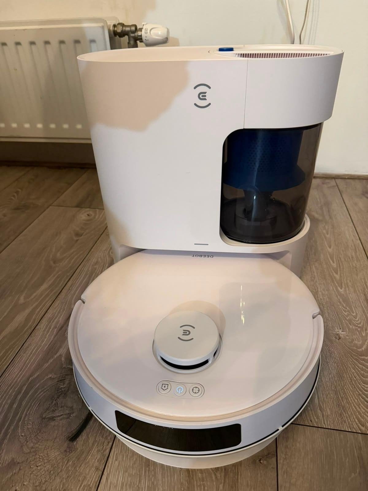 Ecovacs Deebot N20 Plus Robotstofzuiger met Dweilfunctie, Ophalen of Verzenden, Robotstofzuiger, Bedienbaar via app, Reservoir