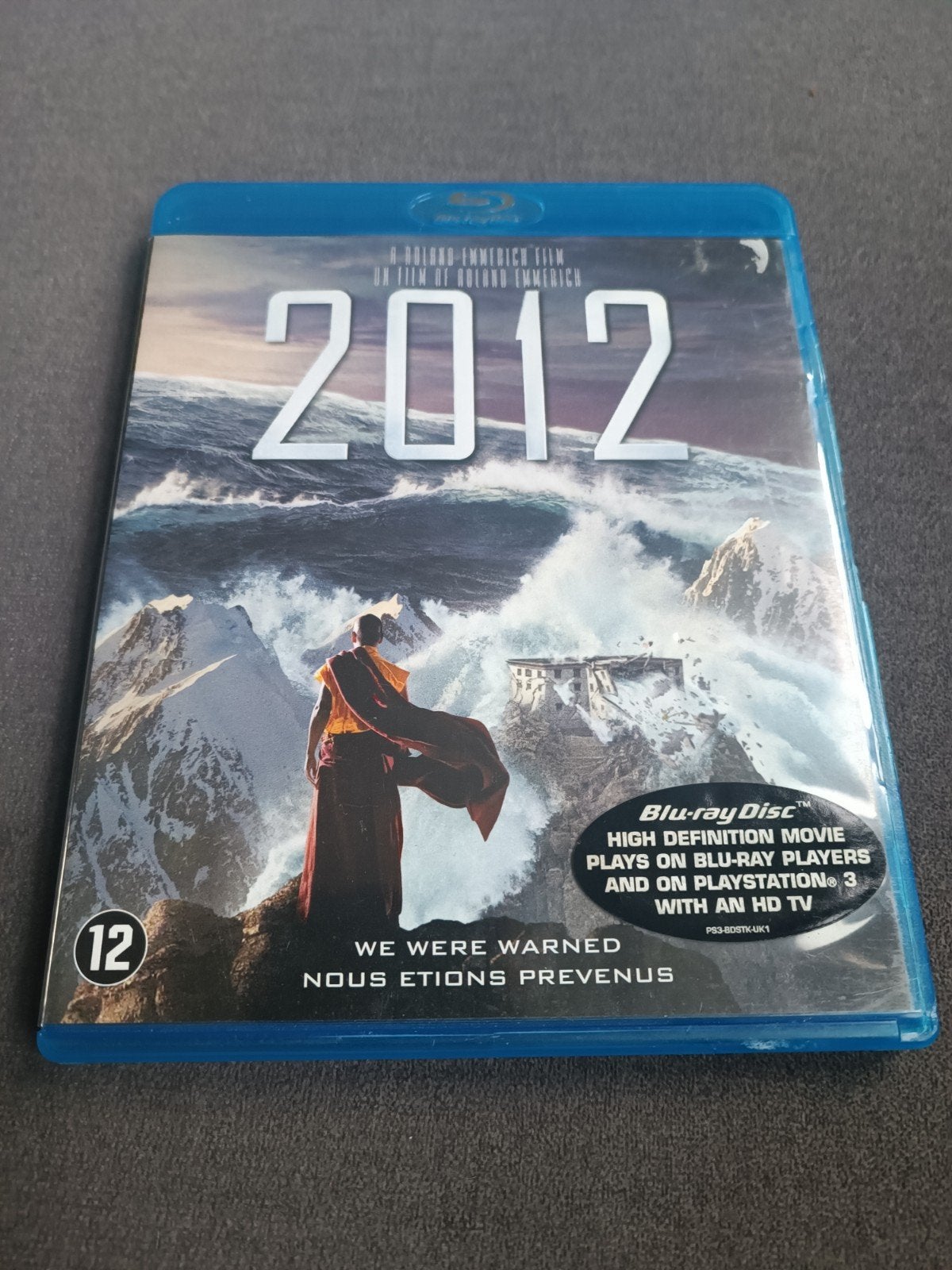 2012 - bluray, Ophalen of Verzenden, Zo goed als nieuw, Actie