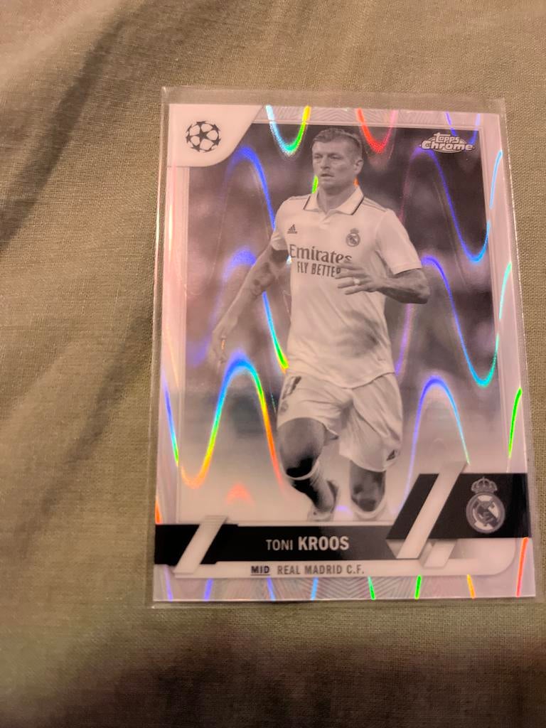 Toni Kroos, Black and White, Ophalen of Verzenden, Meerdere stickers