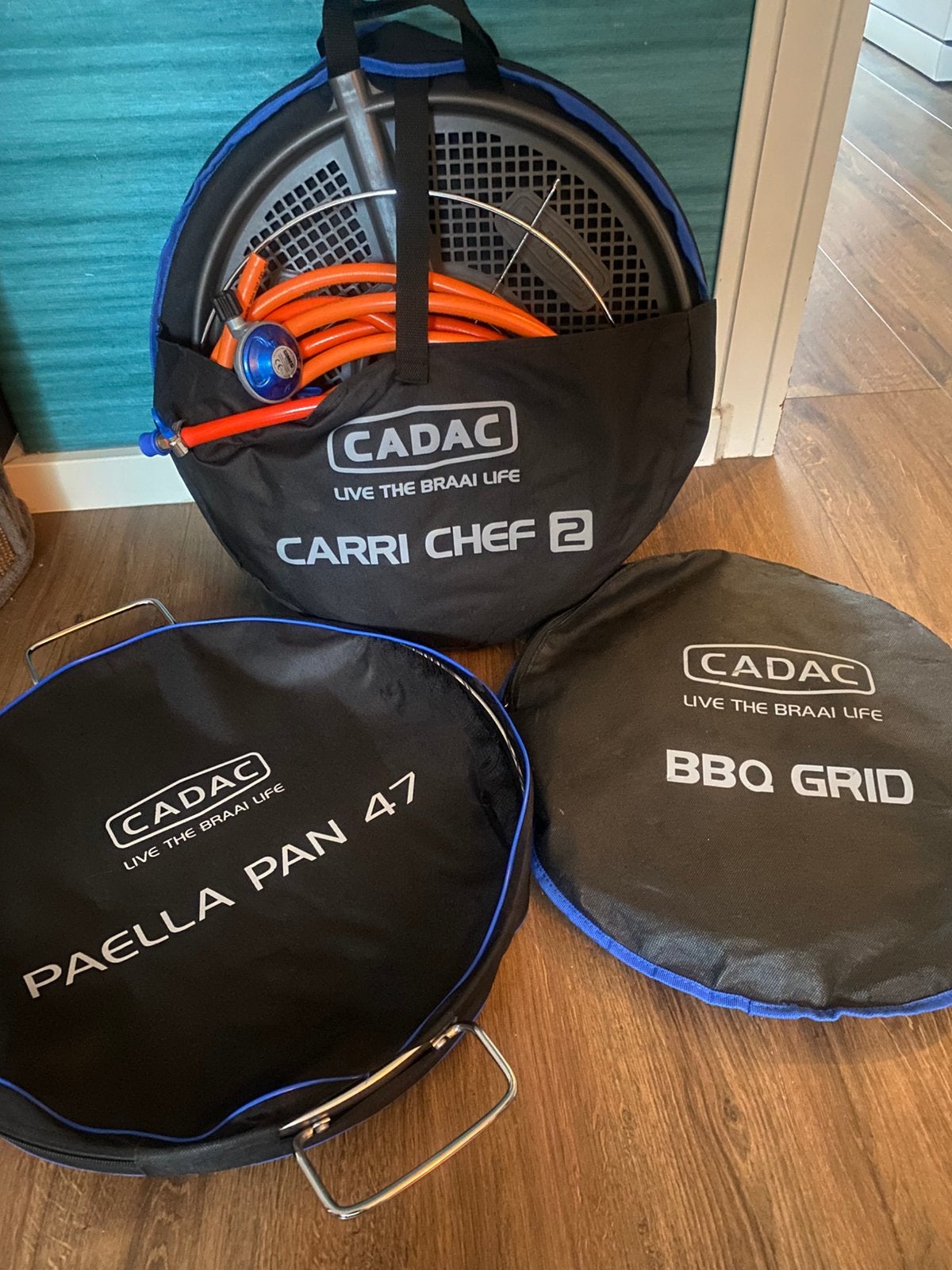 Cadac Chef 2 - zeer compleet, Tuin en Terras, Gasbarbecues, Ophalen, Zo goed als nieuw