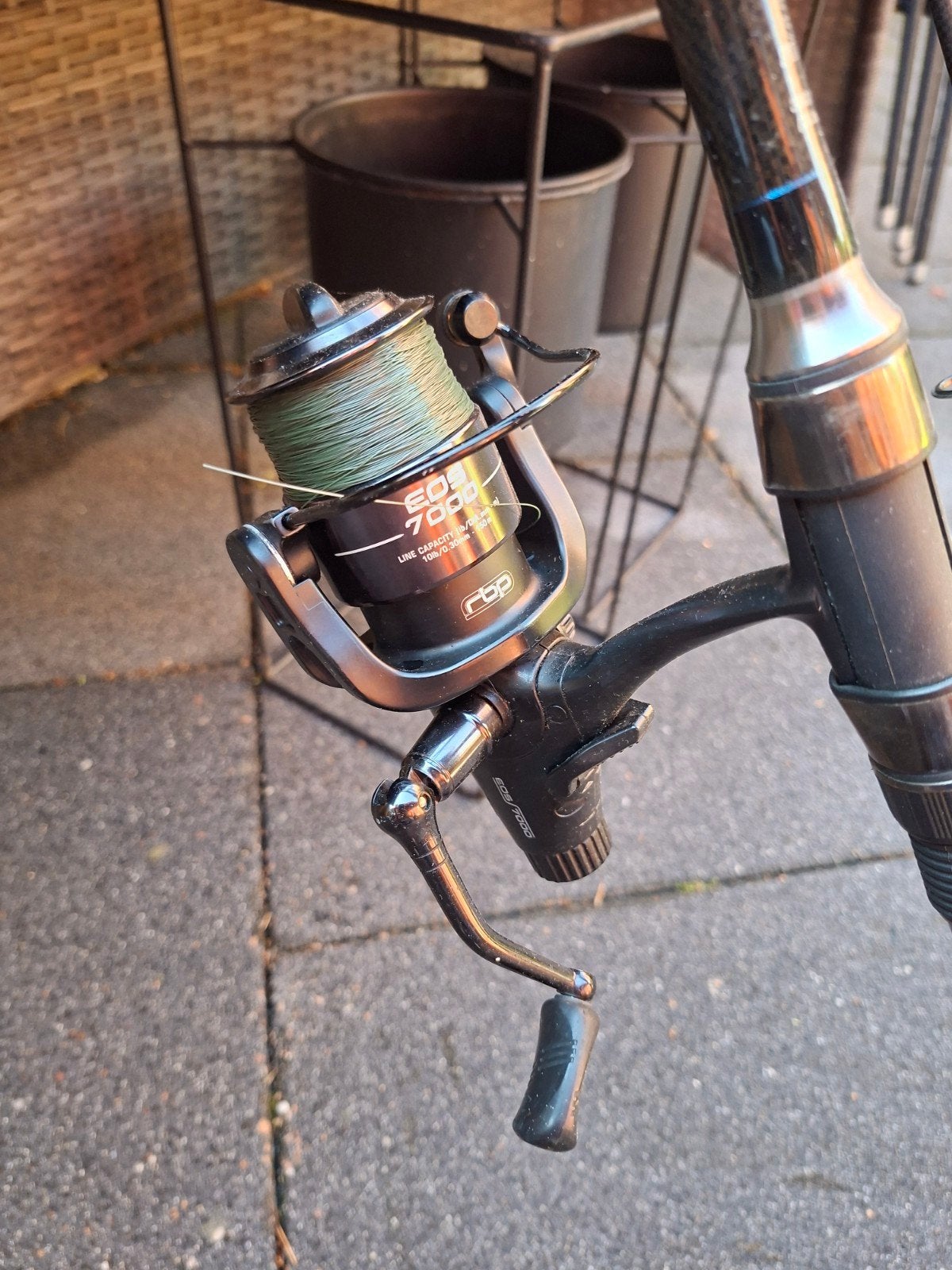 karperset fox eos 7000 en spro 3.6m the claw, Watersport en Boten, Ophalen, Zo goed als nieuw, Overige typen