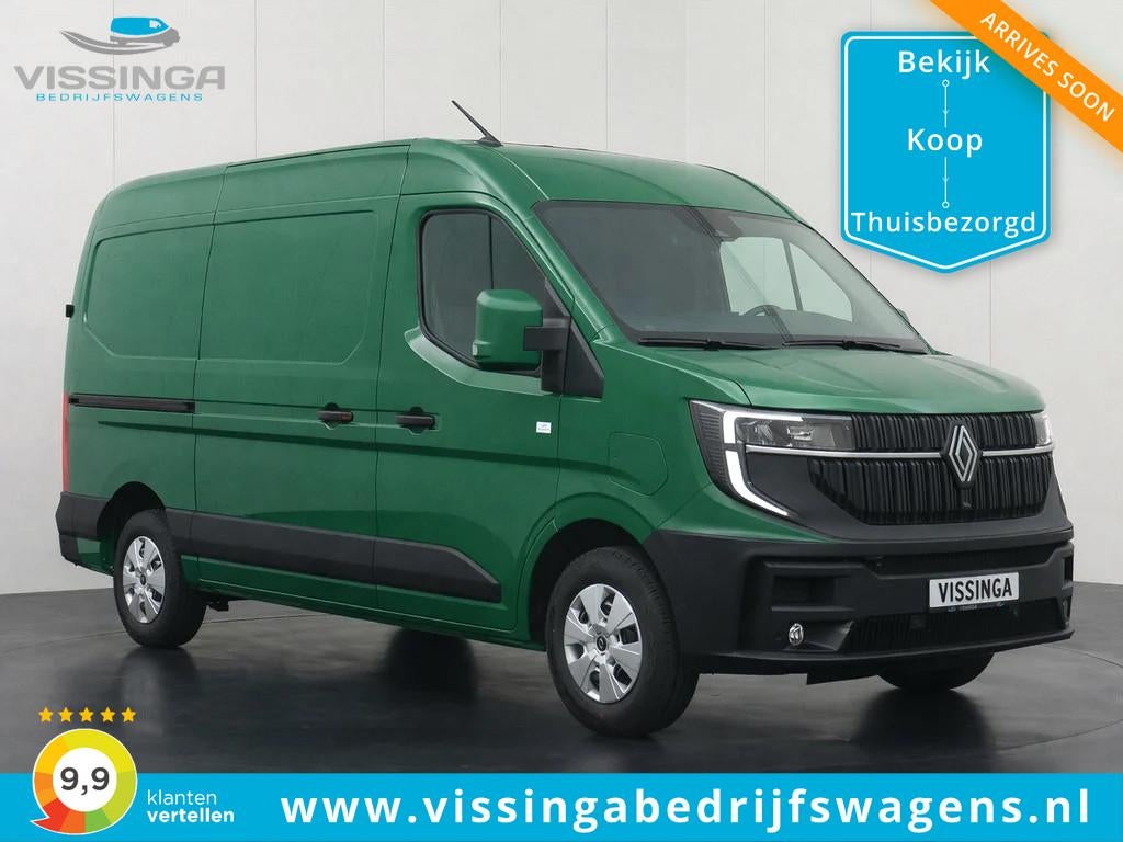 Renault Master E-Tech T35 L2H2 87 kWh hovenier uitvoering, Auto's, 143 pk, Met garantie (alle), Renault, 2500 kg