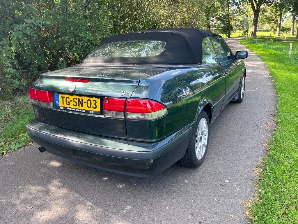 Saab 9-3 2.0i Cabrio Automaat Groen, foto 4