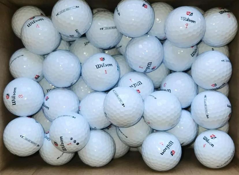 100 top kwaliteit Wilson staff Duo/Dx2 soft golfballen., Sport en Fitness, Golf, Ophalen of Verzenden, Zo goed als nieuw, Bal(len)
